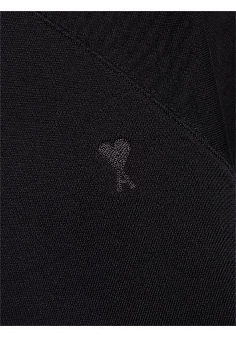 adc sweatshirt unisex black AMI PARIS | USW074.747001